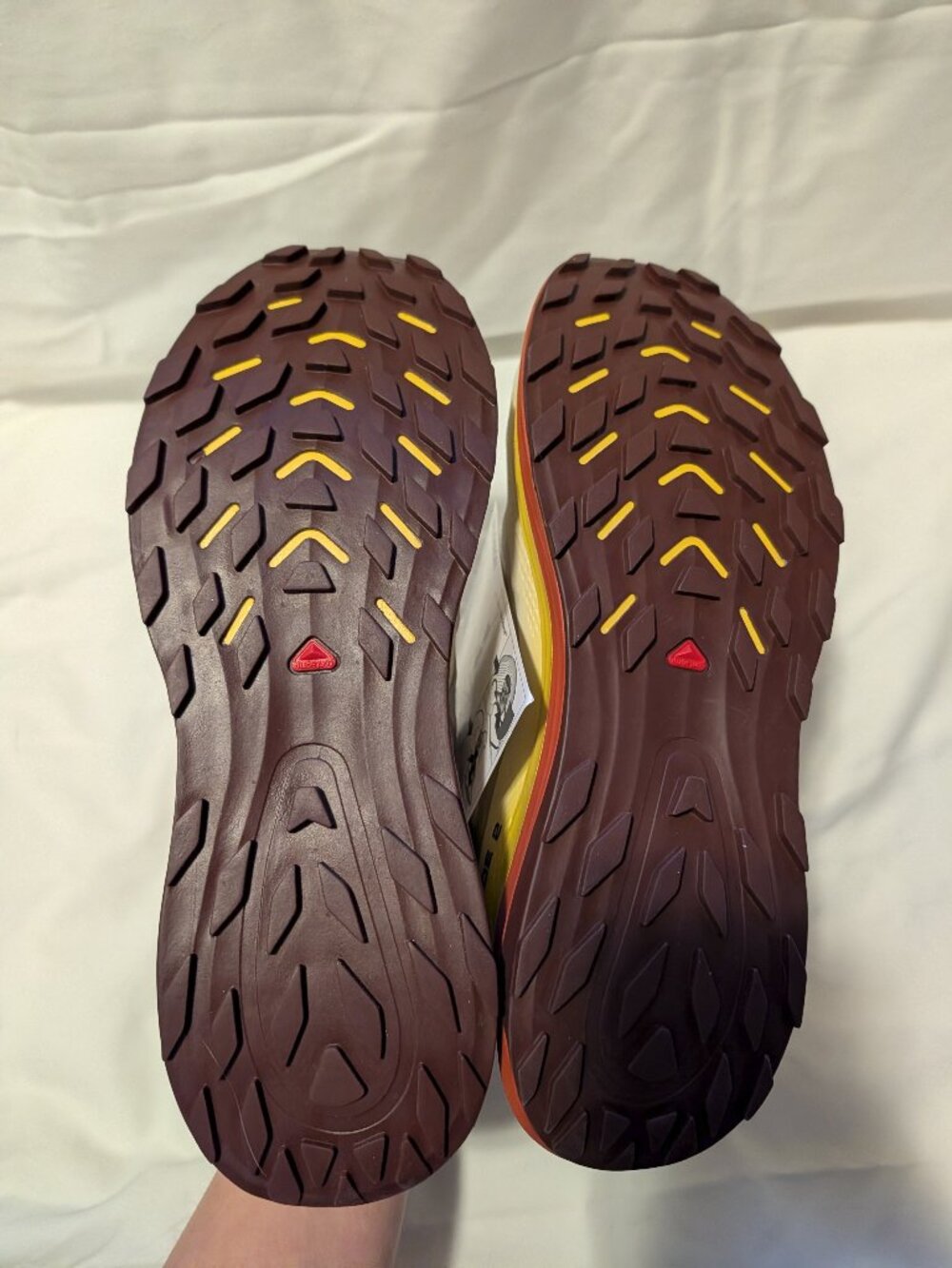 Salomon Ultra Glide 2 Trail Running Shoes, Women Sz. 11, Rainy Day Freesia - Picture 8 of 8